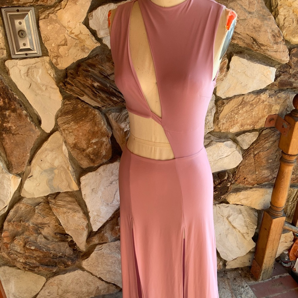 Open Cut Dress